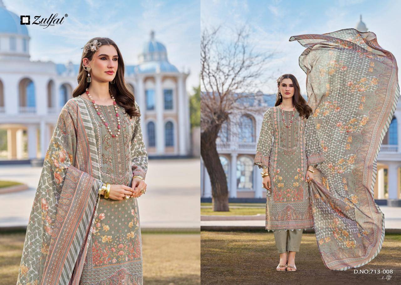 Zulfat sana safina vol 3 Dress material manufacturers